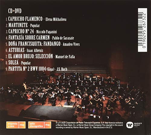 Orquesta Sinfónica Y Coro Radio Televisión Española. Óliver Díaz - Genios: Flamenco Sinfónico (CD +DVD)