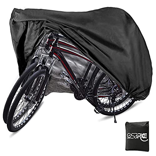 Osarke Fundas para Bicicletas Cubiertas de Bicicleta Impermeables para 2 Bicicletas para Exteriores 200 x 70 x 110 cm