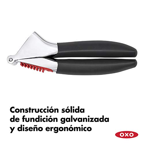 OXO Good Grips, Prensador de ajos, talla única, color negro