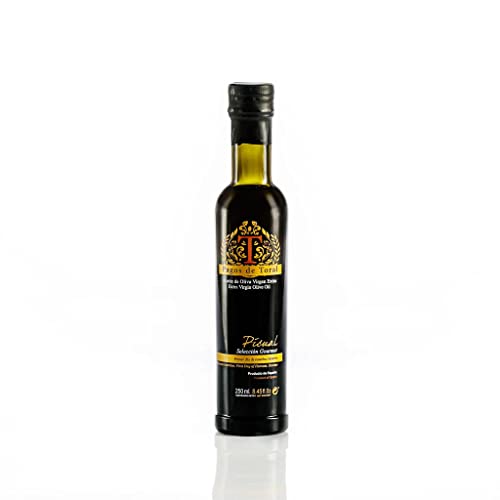 Pagos de Toral - Pack de 6 Botellas de aceite de oliva virgen extra “Selección Gourmet” 250 ml - Caja 6x250 ml - Nueva cosecha, Octubre 2021 - Variedad Picual - Úbeda (Jaén)