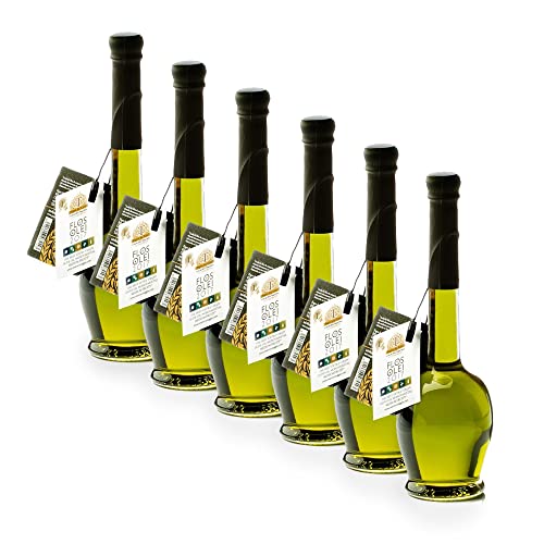 Pagos de Toral - Pack de 6 Botellas de Aceite de Oliva Virgen Extra Selección Gourmet con estuche de diseño - Caja 6x100 ml - Nueva cosecha, Octubre 2021 - Variedad Picual - Úbeda (Jaén)