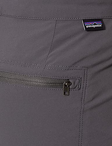 Patagonia W's Quandary Shorts-5 in. Pantalones Cortos, Mujer, Forge Grey, 6