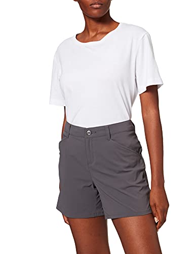 Patagonia W's Quandary Shorts-5 in. Pantalones Cortos, Mujer, Forge Grey, 8
