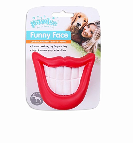 PAWISE Juguete Funny Face En Forma de Sonrisa, 9 cm