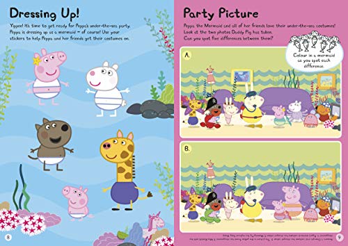 Peppa Pig. Muddy Festival Sticker Activity Book [Idioma Inglés]
