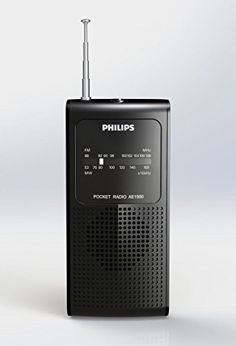 Philips AE1500 Portátil Analógica Negro Radio - Radio - Los Mejores Precios