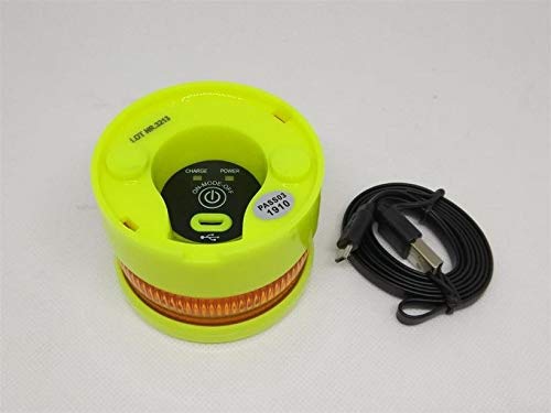 PICOYA Drivelit Safe - Luz de Emergencia autónoma Recargable USB- Señal V16 de preseñalización de Peligro homologada, autorizada por la DGT by