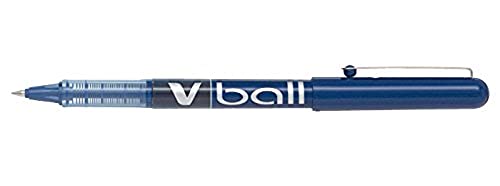 Pilot - V-Ball 05 - Bolígrafo Roller Tinta Liquida - Azul - Punto Fino - (Caja 12 unidades)