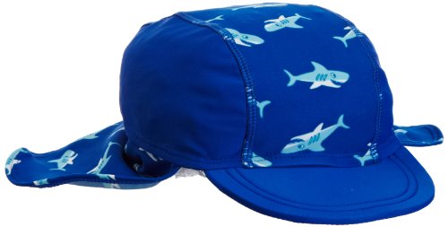 Playshoes UV Protection Hat Shark Sombrero, Azul (Original), 51 para Niños