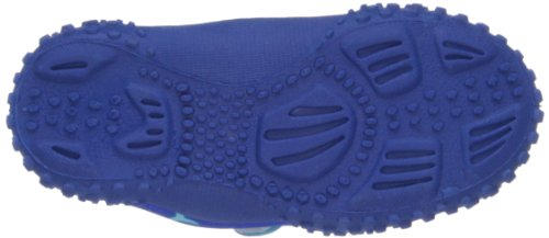 Playshoes Zapatillas de Playa con protección UV Tiburón, Zapatos de Agua Unisex Niños, Azul (Blau 7), 20/21 EU