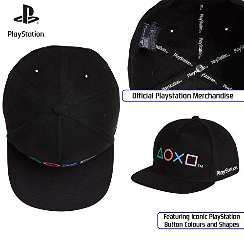 PlayStation Gorra Niño, Gorra Negra, Accesorios Gamers, Regalos Adolescentes