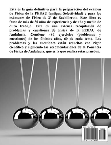 Problemas y cuestiones de Física de la PEBAU de Andalucía
