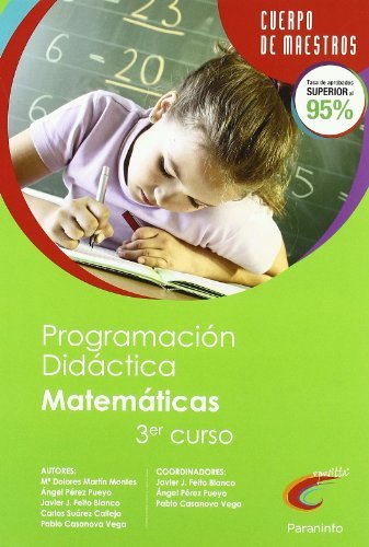 Programación didáctica de educación primaria, área de Matemáticas (2º ciclo, 3º curso) (Cuerpo De Maestros) - 9788428381062