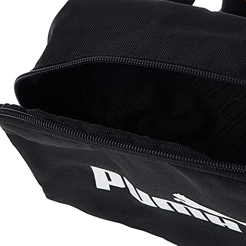 PUMA Phase Waist Bag Riñonera, Unisex-Adult, Black, OSFA
