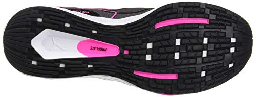 PUMA Speed 300 Racer 2 Wn's, Zapatillas para Correr de Carretera Mujer, Negro Black/Luminous Pink, 42 EU