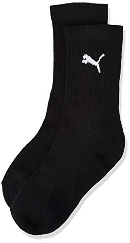 PUMA Sport Kids' Socks (5 Pack) Calcetines, Black/White, 35-38 (Pack de 5) Unisex Niños