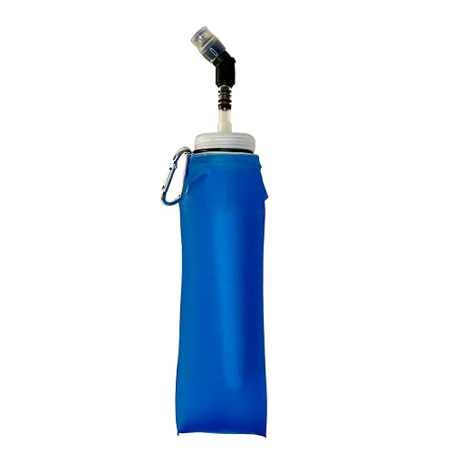 Purificador de Agua portátil Faircap Mini Hose Connector 750 ml - Filtra 99.99% de bacterias y Otros patógenos - Conector para Todas Las Botellas Deportivas con Pajita.