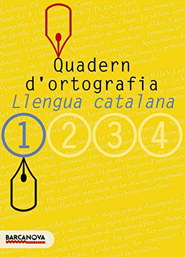 Quadern d'ortografia 1 (Materials Educatius - Eso - Llengua Catalana) - 9788448917104