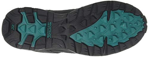 Regatta Samaris II Low' Walking Shoes, Zapatillas de Senderismo Mujer, Azul (Shorline/Ash 32g), 42 EU