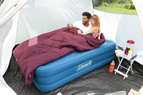 Relags Coleman Extra Durable Airbed Cama, Unisex, Coleman Extra Durable Airbed, Azul, High Double