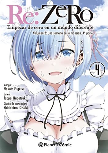 Re:Zero Chapter 2 nº 04: Empezar de cero en un mundo diferente. Volumen 2: Una semana en la mansión. 3ª parte (Manga Shonen)