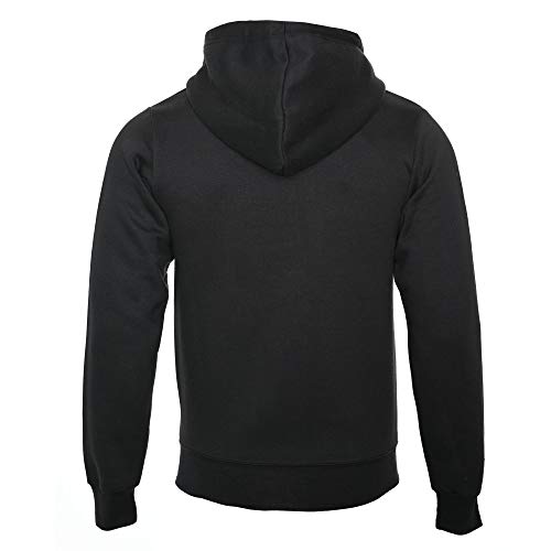 ROCK-IT Apparel® Hombres con Cremallera con Capucha suéter de tamaño XS-5XL, Hoodie en Colores Negro Medium