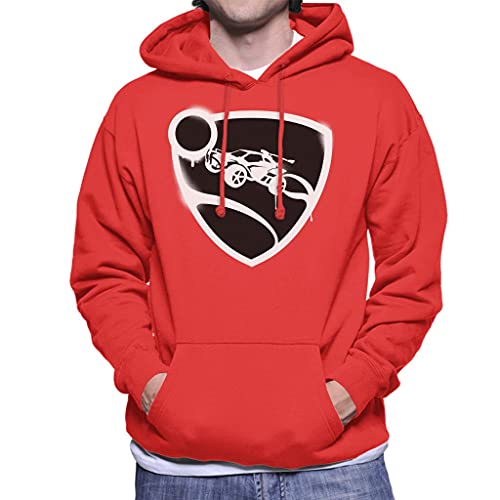 Rocket League Spray Painted Logo Men's Hooded Sweatshirt
