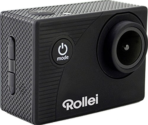 Rollei Actioncam 372 - Cámara de acción con Resolución de Vídeo de 1080p/30 fps - Negro