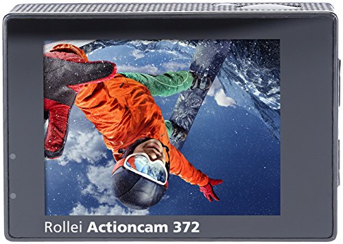Rollei Actioncam 372 - Cámara de acción con Resolución de Vídeo de 1080p/30 fps - Negro