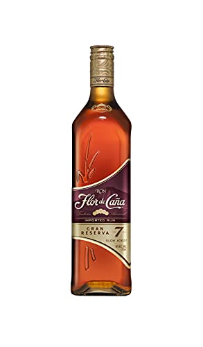 Ron Premium Flor de Caña 7 Años Gran Reserva - 1 botella de 1L