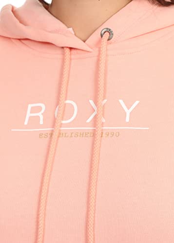 Roxy Day Breaks Brushed - Sudadera con Capucha - Mujer - M - Rosa