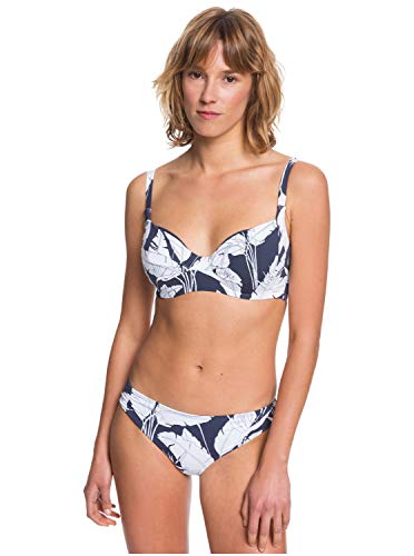 Roxy Printed Beach Classics-Conjunto De Bikini D-Cup para Mujer, Peach Blush Bright Skies s, XS