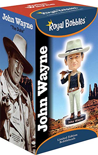Royal Bobbles - Muñeco cabezón de John Wayne - El Vaquero