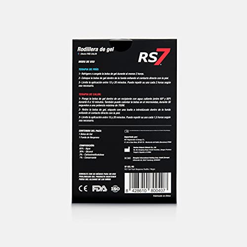 RS7 Rodillera de Gel + 1 Crema RS7 Fisioforte