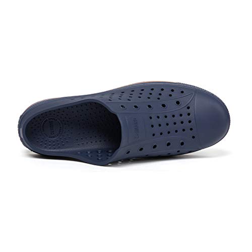 SAGUARO Hombres Sandalias de Verano Zapatos de Agua para Ligeros Ocasionales para Caminar Transpirables Azul Oscuro Gr.44