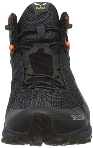Salewa MS Ultra Flex 2 Mid Gore-TEX Zapatillas de trail running, Black Out/Red Orange, 43 EU