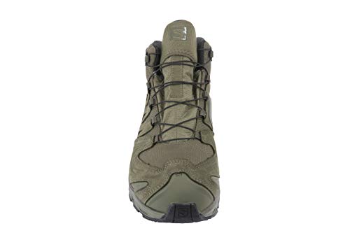 Salomon Men's XA Forces Mid Gore-Tex Backpacking Boot, Ranger Green, 11.5