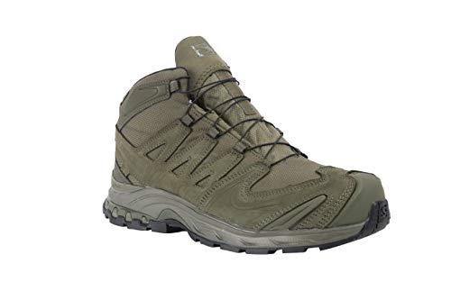 Salomon Men's XA Forces Mid Gore-Tex Backpacking Boot, Ranger Green, 11.5