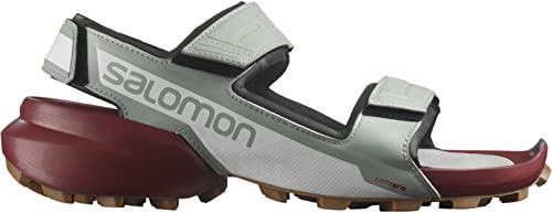 SALOMON Shoes Speedcross Sandal, Zapatillas de Deporte Exterior Unisex Adulto, Wrought Iron/White (Pantone Bright, 42 EU