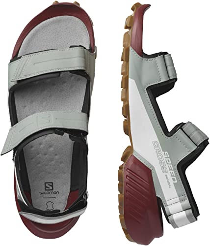 SALOMON Shoes Speedcross Sandal, Zapatillas de Deporte Exterior Unisex Adulto, Wrought Iron/White (Pantone Bright, 45.5 EU