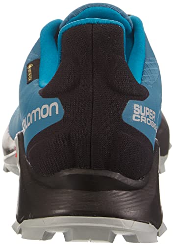 Salomon Shoes Supercross 3 GTX Mallard - Zapatillas de deporte, Mallard Blue Black Crystal Tea, 42 EU