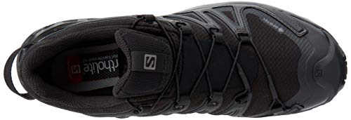 Salomon XA Pro 3D V8 Gore-Tex - Zapatos de Running, Mujer, Negro (Black/Black/Phantom), 42 ⅔ EU
