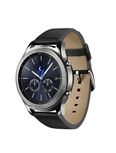 Samsung Gear S3 Classic - Smartwatch Tizen (Pantalla 1.3" Super AMOLED 360x360, GPS Integrado, batería 380 mAh, Altavoz Integrado), Plateado- Version española