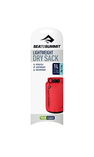 Sea to Summit Lightweight 70D Dry Sack-1 litros Saco Montañismo, Alpinismo y Trekking, Adultos Unisex, Amarillo (Yellow), Talla Única