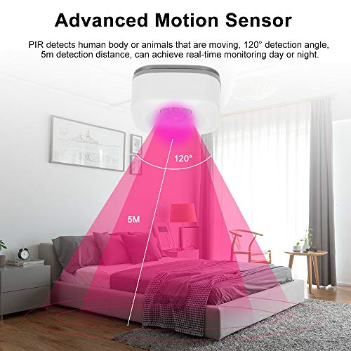 Sensor de movimiento PIR WIFI Detector infrarrojo pasivo inalámbrico Sensor de alarma antirrobo Tuya APP Control Smart Home