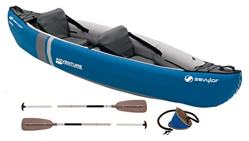 Sevylor Canoa Adventure Kit (2 P), Unisex, Azul, No
