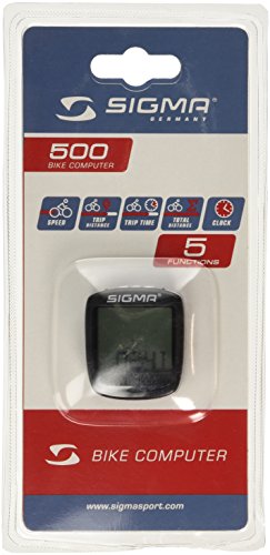 Sigma 5 características Sport 500 - Ordenador de Ciclo, Multicolor