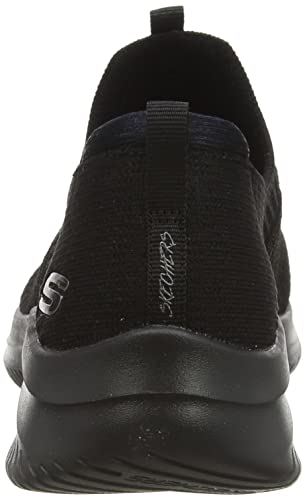 Skechers Ultra Flex 3.0 Classy Charm, Zapatillas Mujer, Black, 38.5 EU