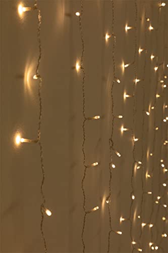 SKLUM Cortina de Luces LED para Jardín (1 m y 2,8 m) Lucine PVC - Poliestireno 2,8 m