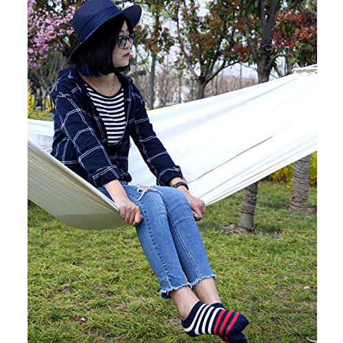 SONGMICS Hammock, Canvas Surface: 210 x 150 cm, Resistance 300 kg GDC22M